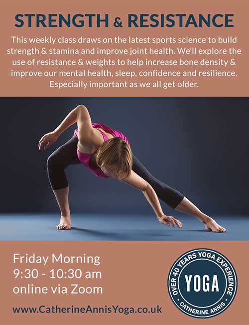 December, Scaravelli Inspired Yoga, Strength for Yoga, Online Yoga, Zoom Yoga, 2025, Yoga CPD